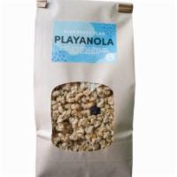 Playanola Granola · Full bag of playa bowls blueberry flax granola.