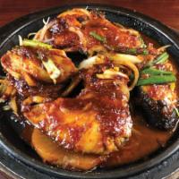 Eundaegu Jjorim · Spicy braised black cod with radish