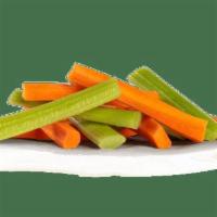 Veggie Sticks · Fresh, chilled celery and carrot sticks. Your choice of carrot sticks, celery sticks, or mix...