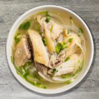 Pho Ga · Chicken rice noodles soup.