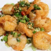 Salt and Pepper Shrimp · Customer favorite. Made with our house special seasoning. Hot and spicy.