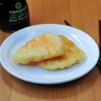 4 Pieces Sweet Potato Tempura · Served with tempura dipping sauce.