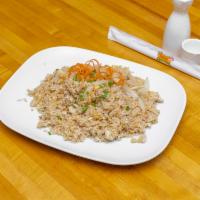 Fried Rice · Thai fried rice with egg, scallions and onions.