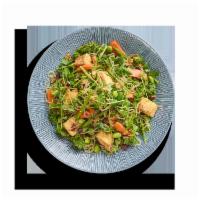 Vietnamese Glass Noodle Salad · Glass noodles, spinach, edamame, adzuki beans, snow peas, blackened carrots, spicy vinegar d...