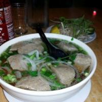 Meatball Noodle Soup · 