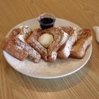 Gluten-Free French Toast · Add side of pure maple syrup for an additional charge.