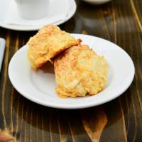 Side of Cheddar Cheese Biscuits · 3 Housemade cheddar cheese biscuits!