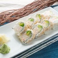 California Rolls  · Imitation crab meat with avocado and cucumber.