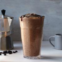 Mocha Frappe - Regular · Chilled beverage blending coffee ice cream with ice, milk, espresso and syrup. Finished with...