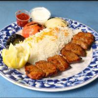 4. Lamb Kabob · Served with rice or french fries.