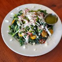 Beet Salad · Roasted Beets / Arugula /Spinach / Goat Cheese / Candied Walnuts
Honey Balsamic Dressing
