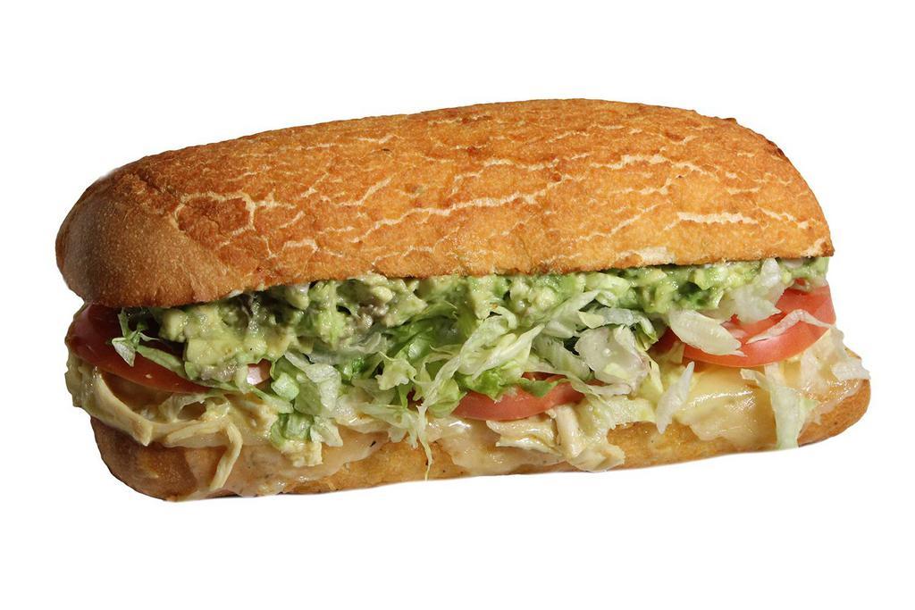 9. Name of the Girl I'm Dating Sandwich · Halal chicken, honey mustard, avocado and pepper jack.