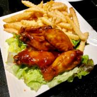 Fried Chicken Wings with French Fries (Cánh Gà Chiên) · Choose a type of sauce!
5 pieces.