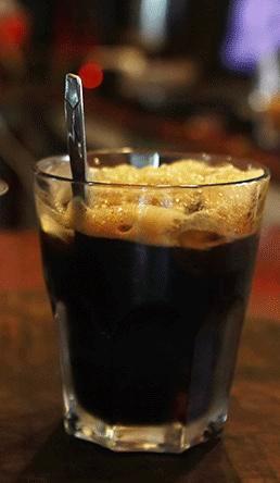 Vietnamese Iced Black Coffee (Cà phê đen đá) · With sugar