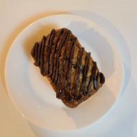 Banana Chocolate Chip Loaf · Yummy banana bread loaf with chocolate chips baked inside and drizzled with chocolate icing!...