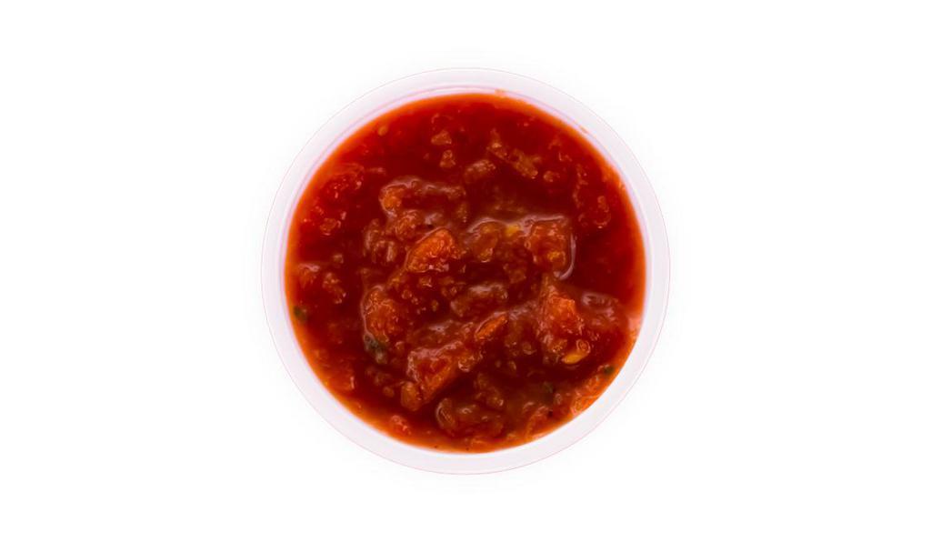 Marinara Sauce · House-made from scratch. It's rich. It's red. It's 2oz.