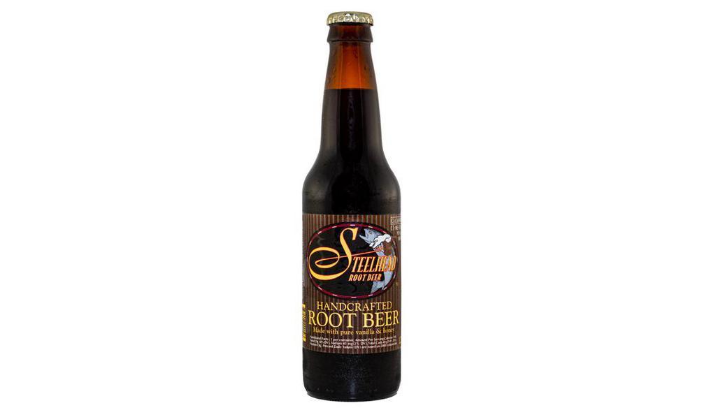 Steelhead Root Beer · Steelhead Root Beer bottle 12 FL OZ