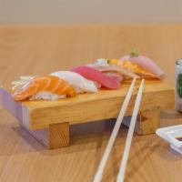 Sushi App · 6 pieces. Chef's choice nigiri sushi.