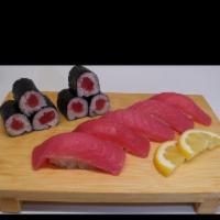 Tuna Lover Sushi Combo · 5 pieces tuna nigiri and 6 pieces tuna roll.

