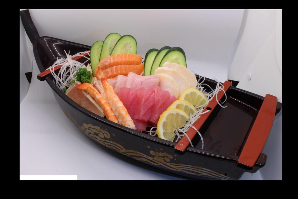 Sashimi Combo · 18 pieces of fish chef's choice.