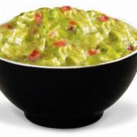 Guacamole · Charbroiled guacamole with moeese and pico de gallo.