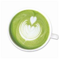 Matcha Latte · organic matcha green tea, milk, vanilla, sweetener
