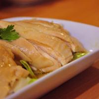64. Hainanese Chicken Rice Dish · 