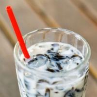 110. Soy Bean with Grass Jelly · 