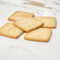 sable cookies · sweet crisp vanilla sugar cookies
