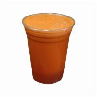 Q. Hangover Killer Juice · Apple, lemon, beets, ginger and carrot.