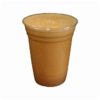 R. Energy Boost Juice · Orange, apple, celery and carrot.