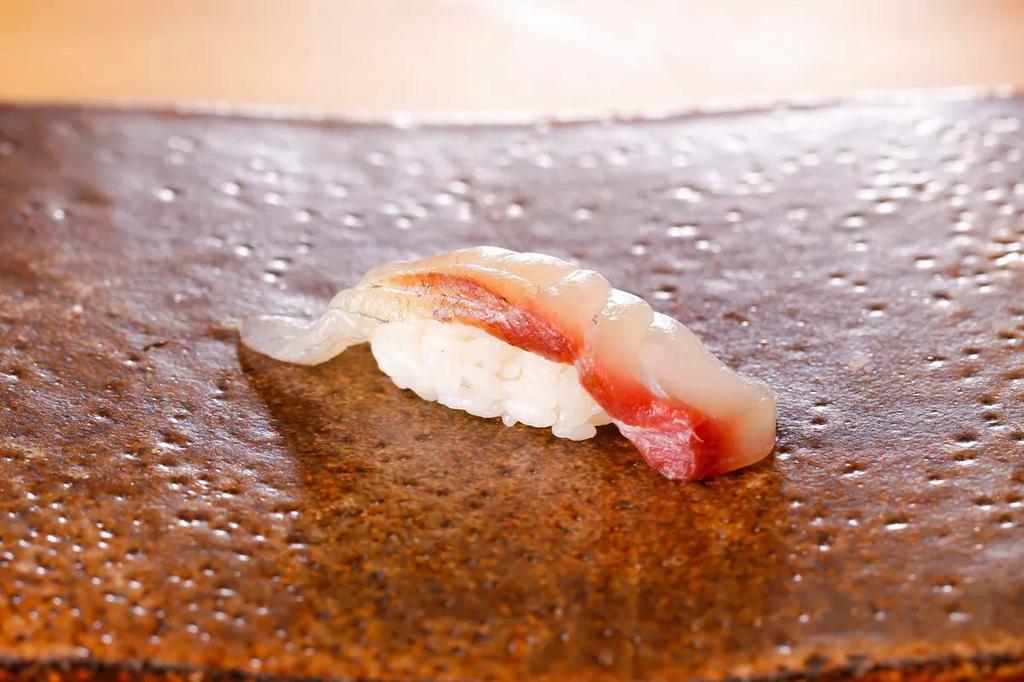 Hamachi Nigiri · Yellowtail. Served raw or undercooked or contain raw or undercooked ingredients. Consuming raw or undercooked meats.