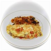 Sausage Omelette · Served with home fries and toast
