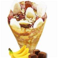 *M1. Banana Chocolate · Sliced bananas, chocolate truffles, chocolate custard cream, whipped yogurt, chocolate sauce...