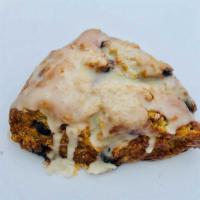 Lemon Blueberry Scone · Our lemon blueberry scone is uniquely crisp and buttery with crumbly corners and a soft, fla...