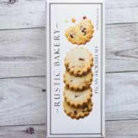 Pecan Shortbread Cookies, 4 oz. Box · 4 oz. box Rustic Bakery buttery shortbread cookies made with the perfect combination of crea...