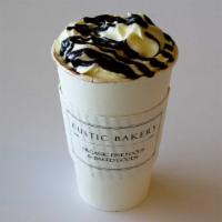 Cafe Mocha, 16 oz. · Freshly brewed espresso with steamed milk, chocolate and topped with whipped cream.
