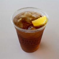 Unsweetened Iced Black Tea, 16 oz. · House-brewed unsweetened black tea, served over ice.