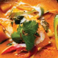 Spicy Catfish · Sauteed fried crispy catfish with basil, green beans, bell peppers, carrot and broccoli in s...