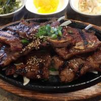 26. La Gal Bi · Barbecued short ribs marinated in house special sauce.