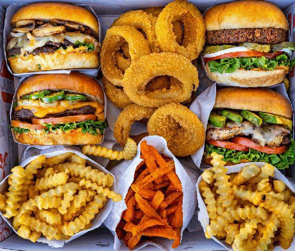B'igi Fusion - 4 B'igi Burgers + 4 Sides · Pick & Choose four 1/4 lb B'igi Burgers, add 4 sides including Fries, Sweet Potato Fries and Onion Rings.