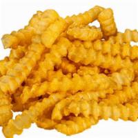 Fries · Crispy, crinkle cut fries, lightly salted
