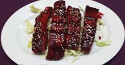 BBQ Spare Ribs  · 4 pieces.