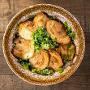 Chashu Bowl.. · Steamed white rice topped with pork chashu, seaweed and green onions