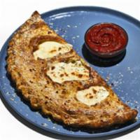 Build Your Own Calzone · Stuffed with mozzarella and seasoned ricotta then basted with garlic butter and sprinkled wi...