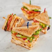 Grilled Chicken Club · The McAlister's Club with grilled chicken in place of ham and turkey. Grilled chicken breast...