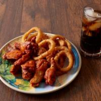 Wings Combo · Includes fries and soda