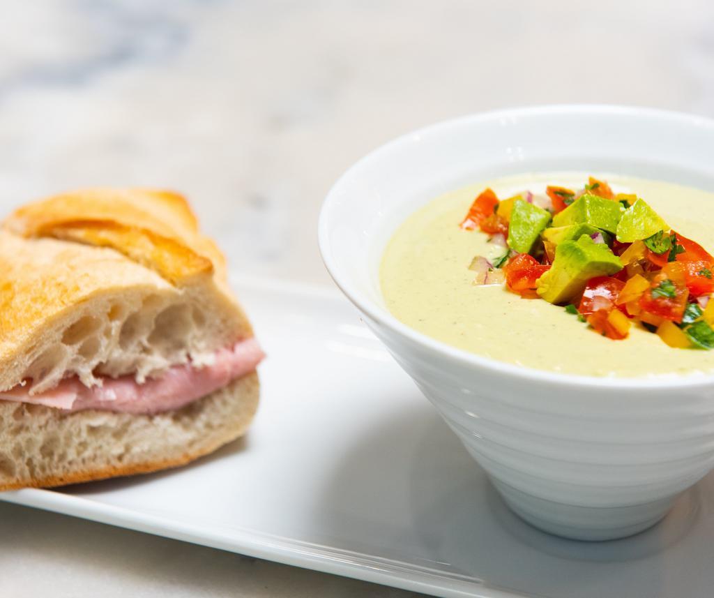La Combo · 1/2 of any sandwich with a cup or soup or mixed green salad