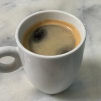 Americano · Espresso diluted with hot water.
