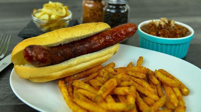 Smoked Sausage Sandwich · A big hickory-smoked link with sautéed onions, and spicy mustard on a toasted roll. Served with one Southern Side. Like your sandwich piled with Cole Slaw? … ask for Memphis-style.